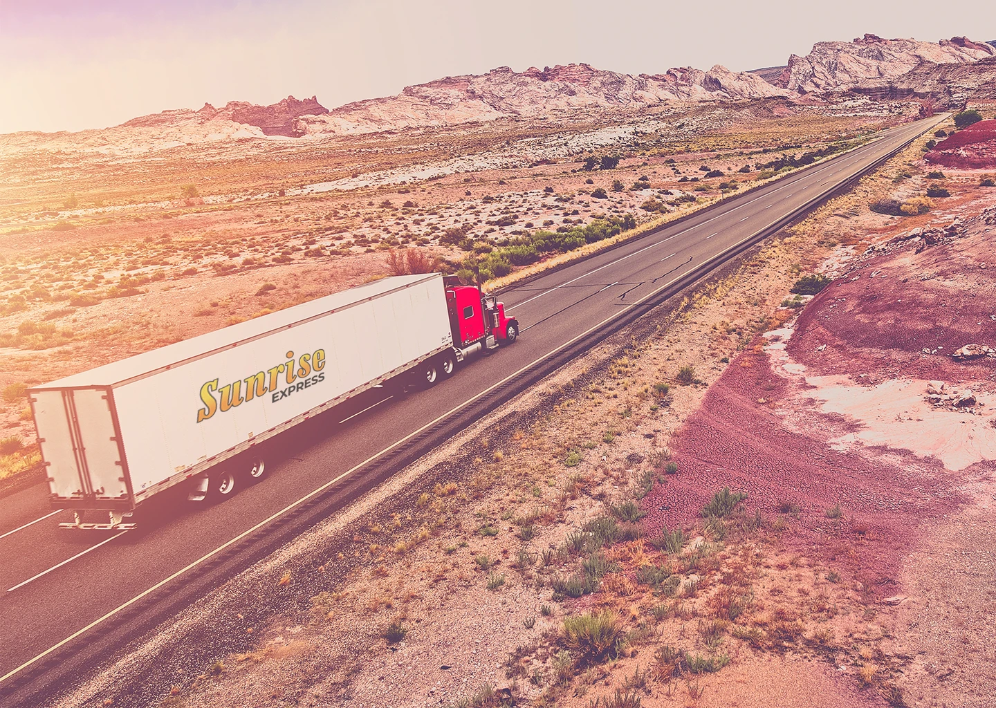 Sunrise Express Freight Transportation at work